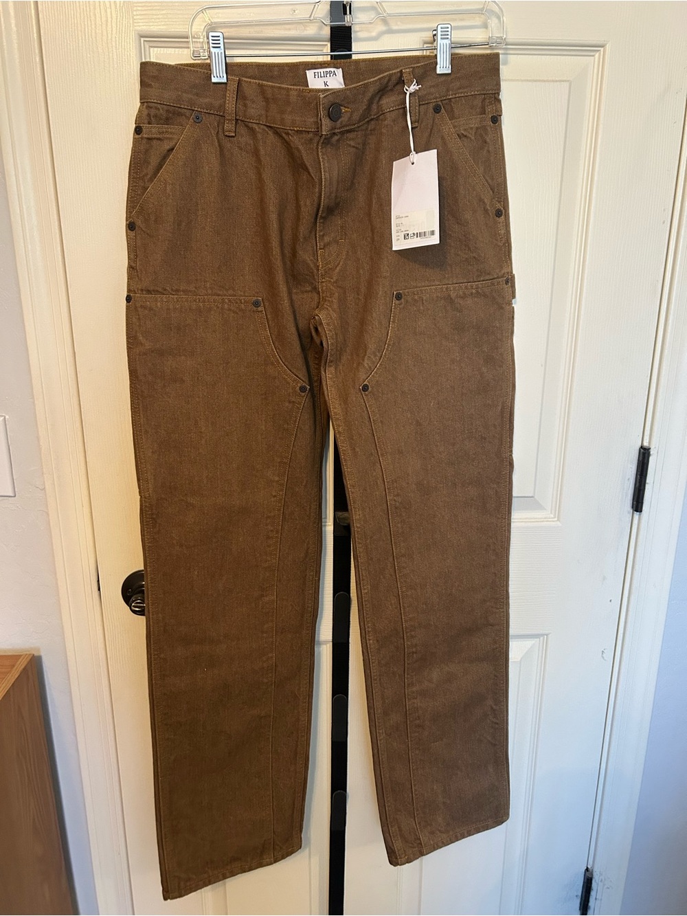Filippa K Women's Cargo Jeans — Brown